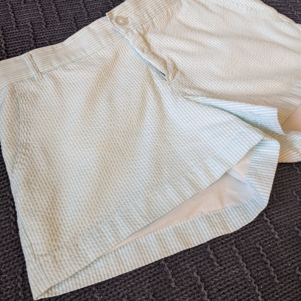 Lauren James Seersucker Shorts 8 - Picture 2 of 9